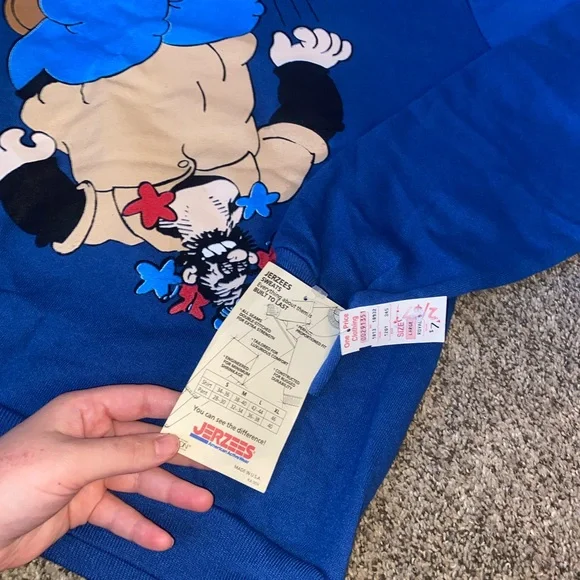 Rare Vintage Deadstock Popeyes Crewneck NWT - Picture 5 of 7